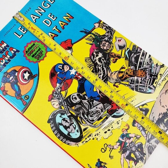 Captain America Satan's Angels French Comic Book Vintage 1979 Aredit Artima TPB - Picture 10 of 10